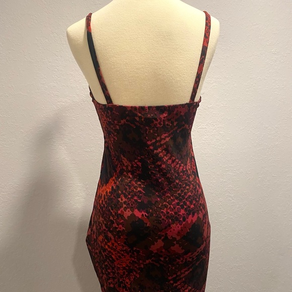 Snake Print Mini Dress - Picture 6 of 8